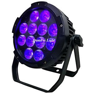 12pcs 18W RGBWAUV Outdoor Battery LED Flat Par