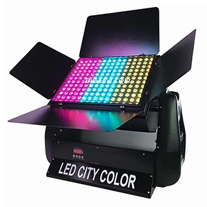 180*3w/9W rgb 3in1 led city color