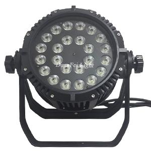 24PCS 15W 5in1 RGBWA Par LED Ip65