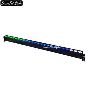 24x18W 6in1 Waterproof LED Wall Washer Light Bar Wireless Remote Linear Stage Wash Light for Wedding Event Outdoor