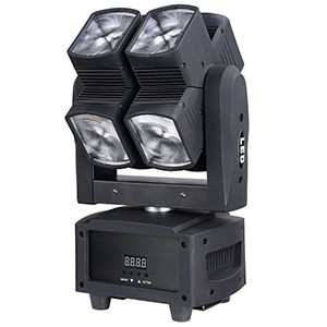 8x10W RGBW 4in1 Double Wheel LED Beam Moving Head