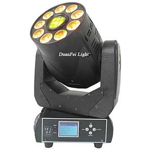 90W Spot LED Wash Moving Head 9x18W RGBWA UV Wash