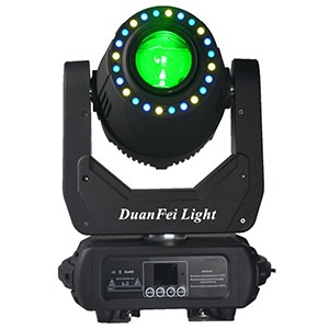 LED 200W Spot Moving Head With Ring Wash